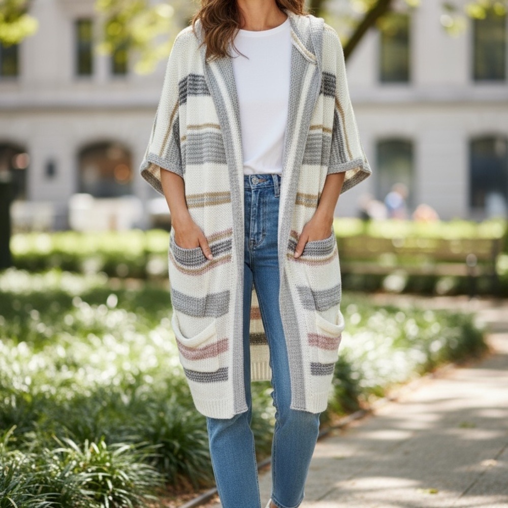 Lovestitch Multicolor Knit Cardigan